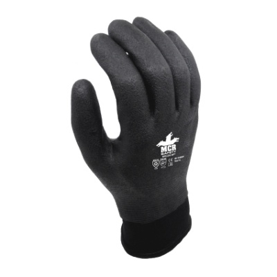 MCR Safety Winter Lined Water-Repellent Fully-Coated Work Gloves WL1048HP